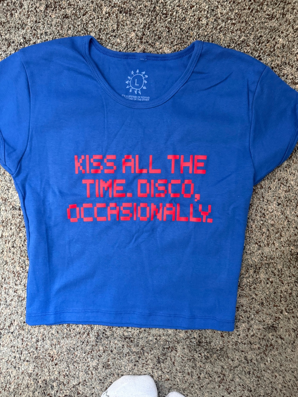 Harry styles pop up baby tee